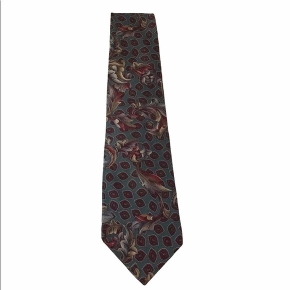 BILL BLASS floral mens tie